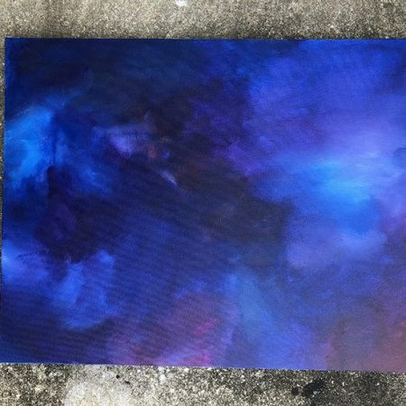 pisces abstract painting