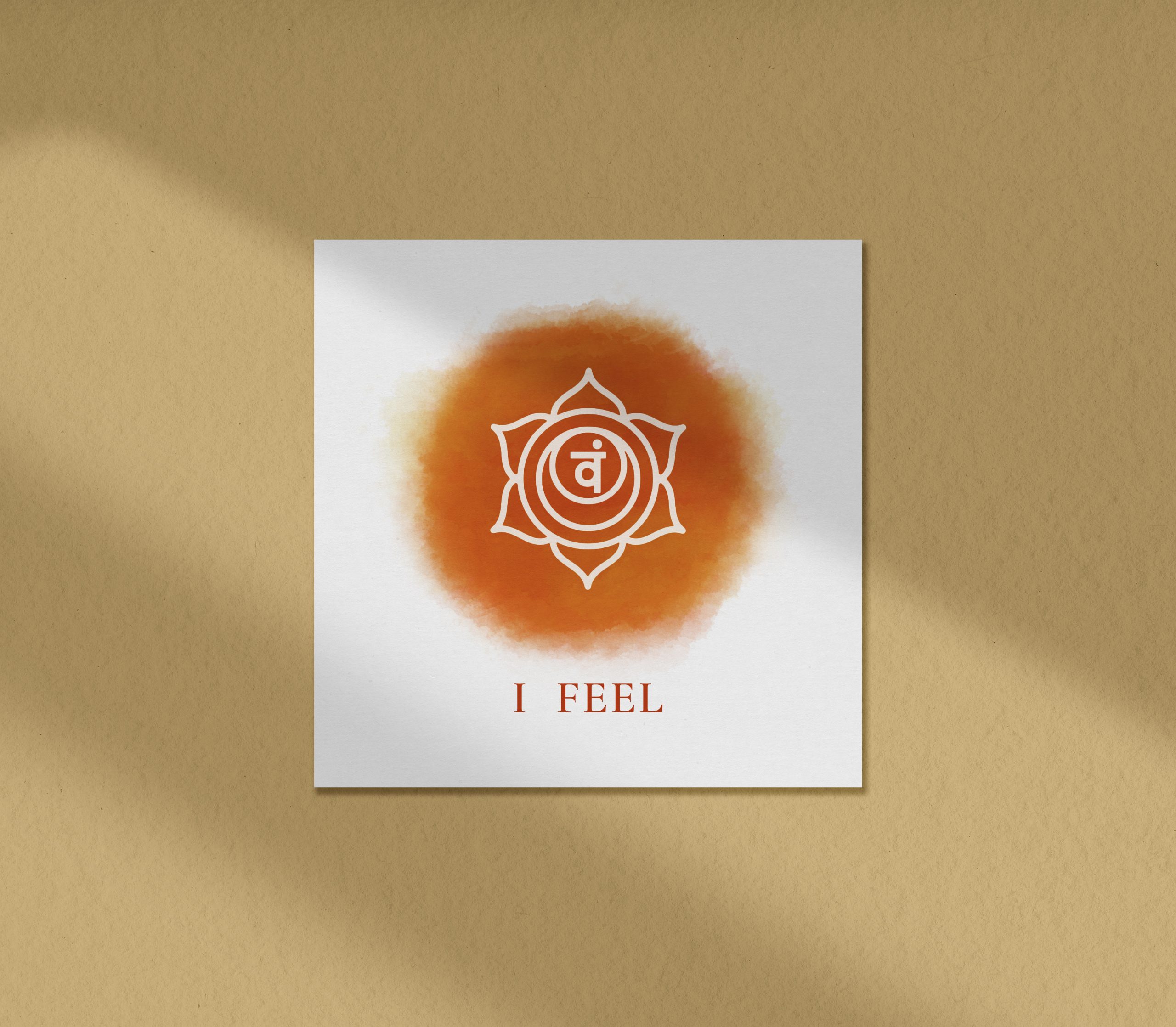 Sacral Chakra Illustration | Yoga Art Print - Eilak Designs