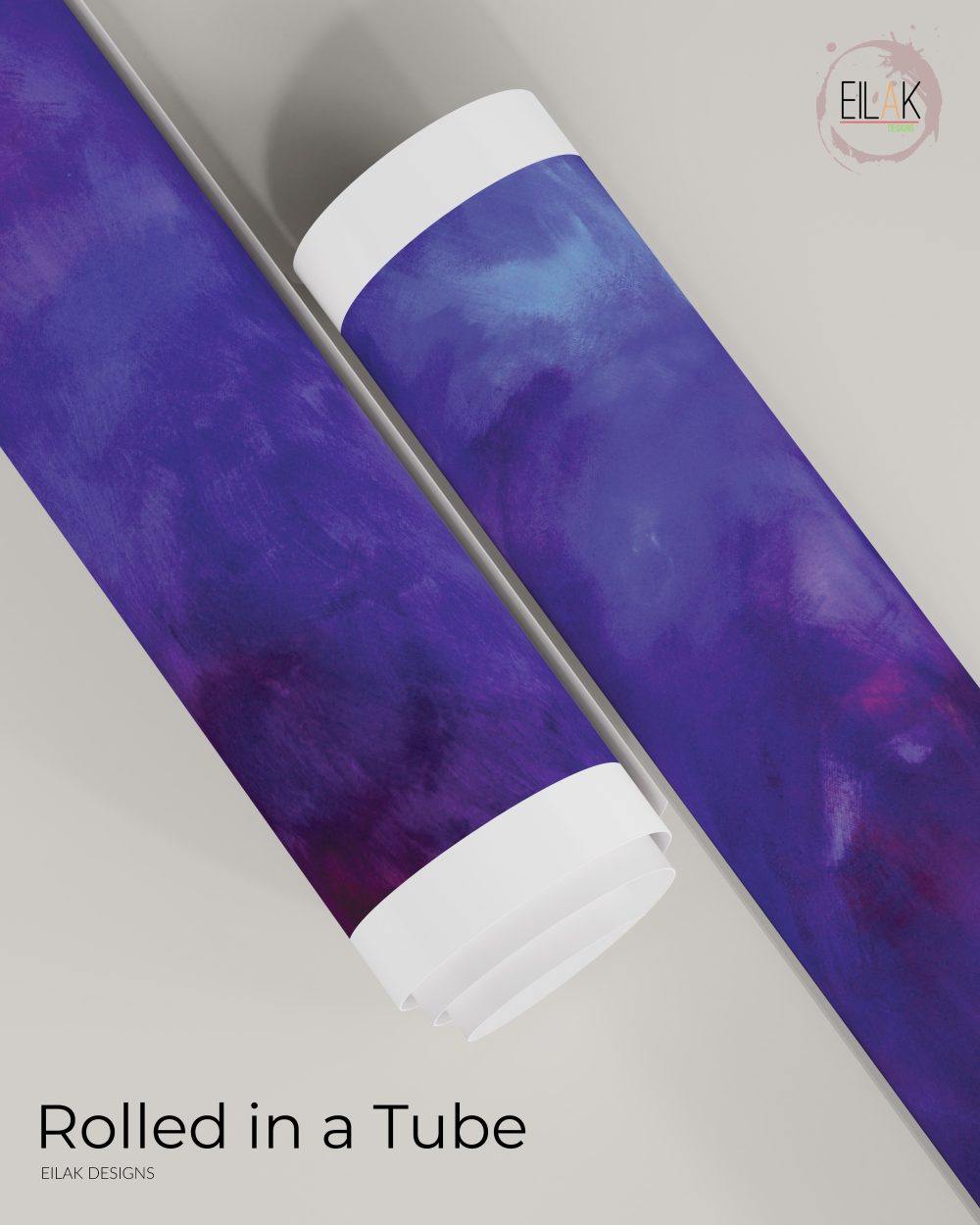 blue and purple abstract art