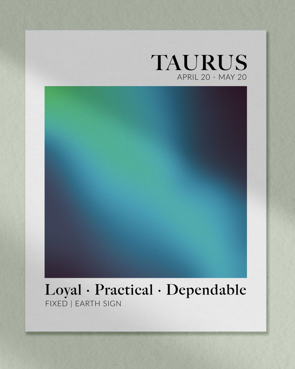 taurus poster